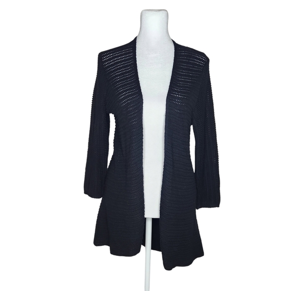 United States Sweaters Black Long Sleeve Cardigan - Picture 1 of 7